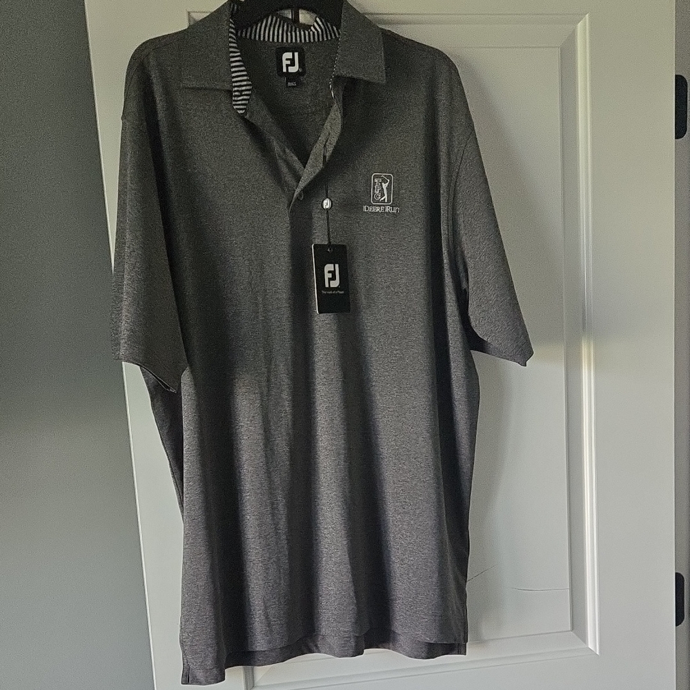 FootJoy Charcoal Polo Shirt for Men